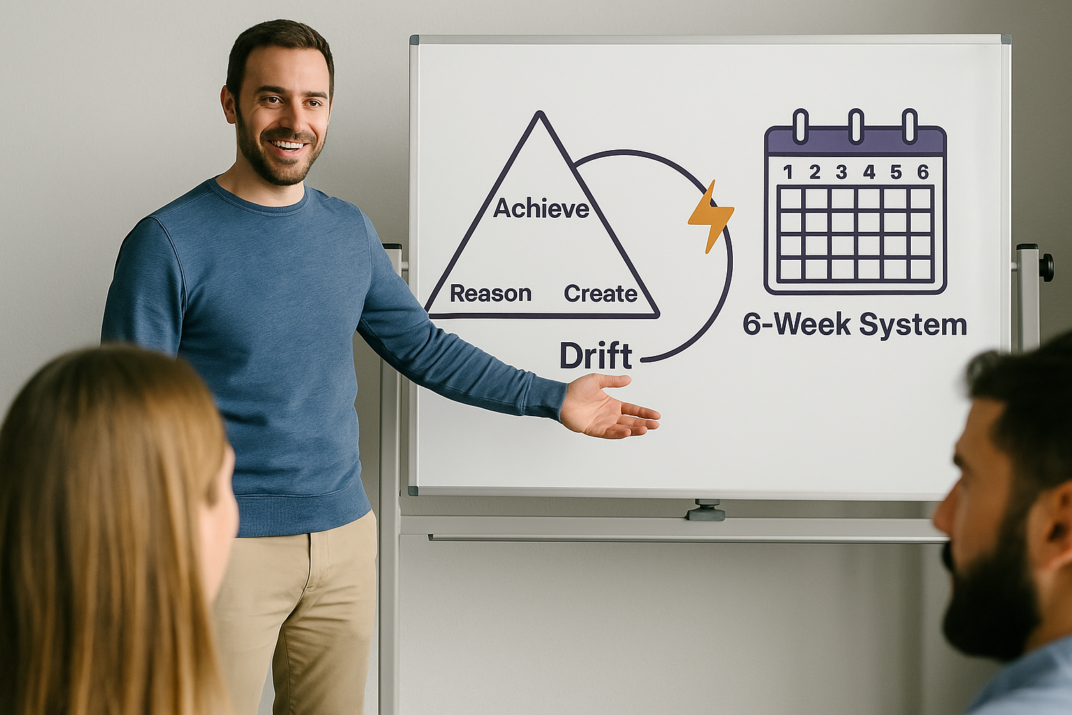 Breakdown of the 6-week planning system.